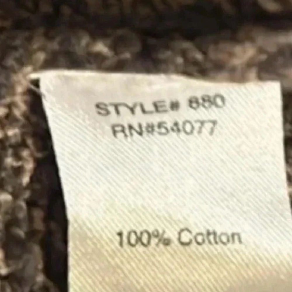 Cabi 100% Cotton Open Front Cardigan Longline Neutral Knit - Picture 5 of 5